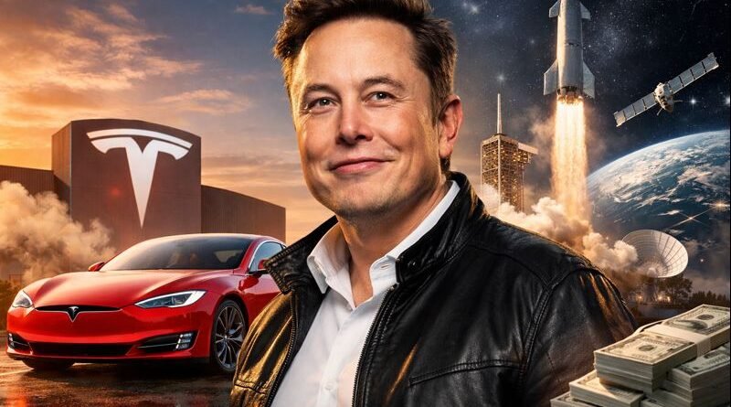 Elon Musk Net Worth and Tesla SpaceX Business Empire