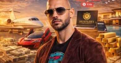 Andrew Tate Net Worth and Online Business Model