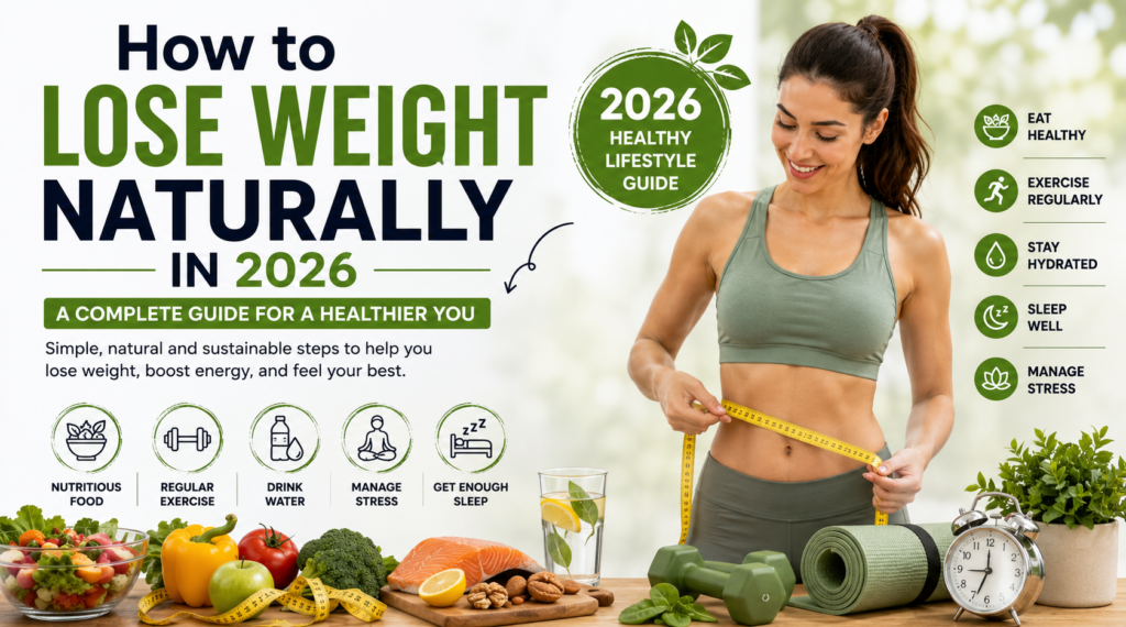 How to Lose Weight Naturally in 2026: A Complete Beginner's Guide